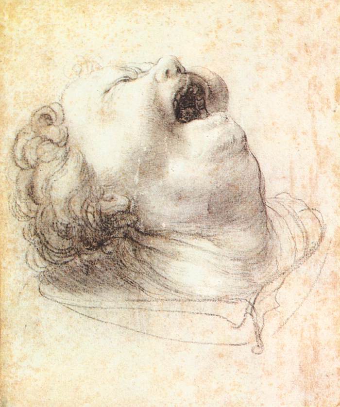 Head of a Shouting Man