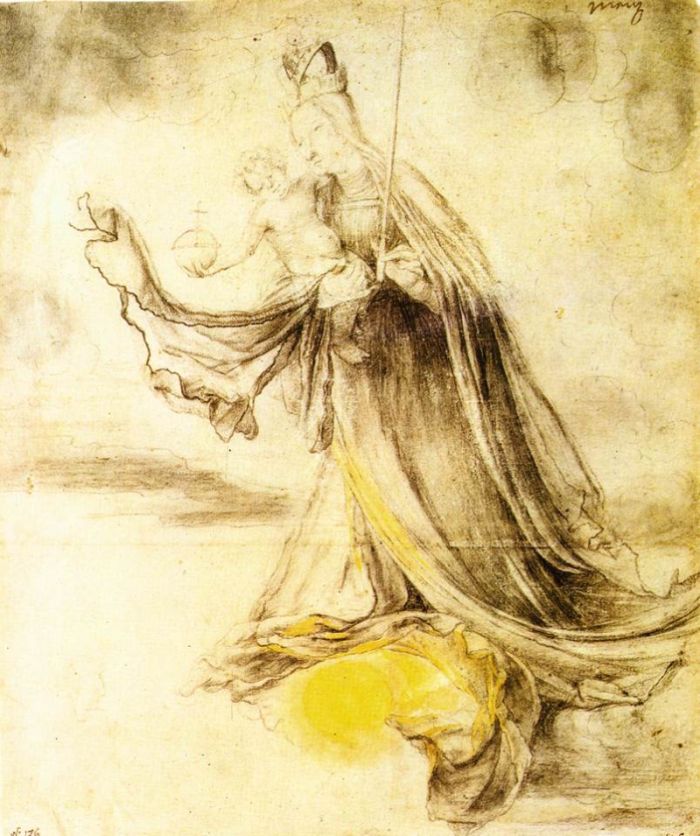 Mary with the Sun Below Her Feet