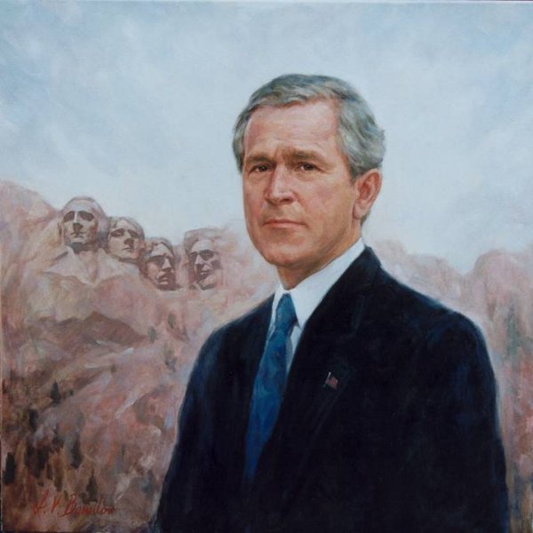 Portrait of President George W. Bush