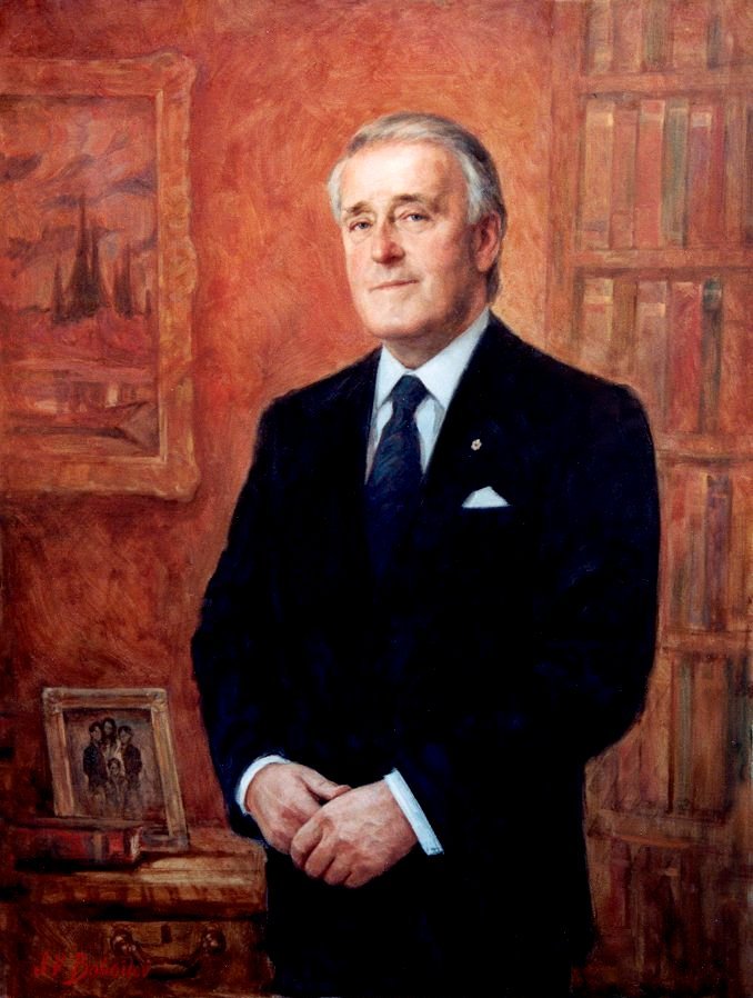 Portrait of The Rt. Hon. Brian Mulroney