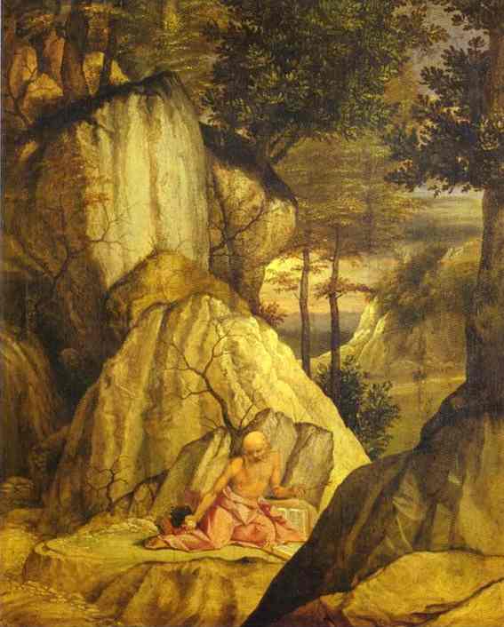 Saint Jerome In The Desert