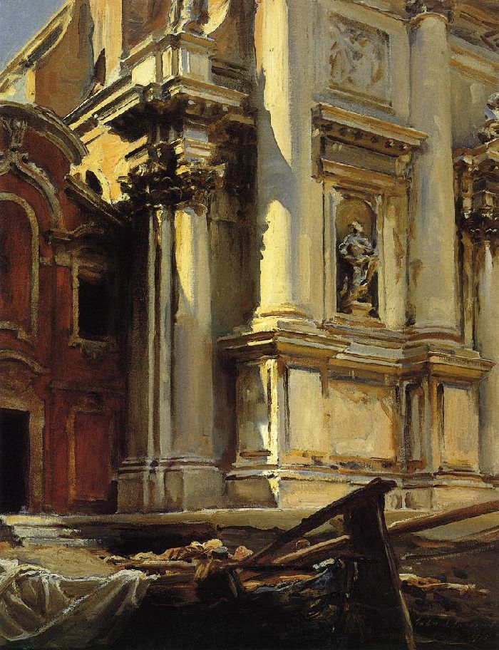 Corner of the Church of St. Stae, Venice