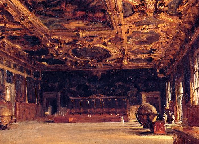 Interior of the Doge&#39;s Palace
