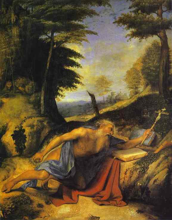 Saint Jerome In The Desert