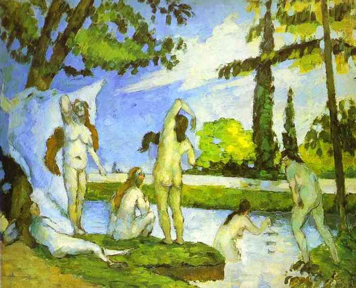 Six Women Bathing