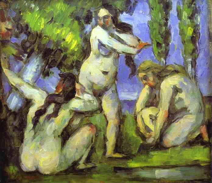 Three Bathers