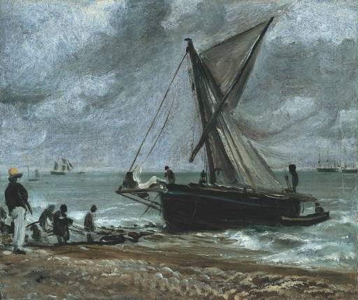 Beaching a Boat, Brighton