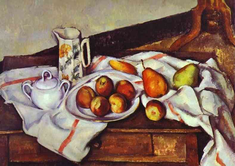 Still Life With Peaches And Pears