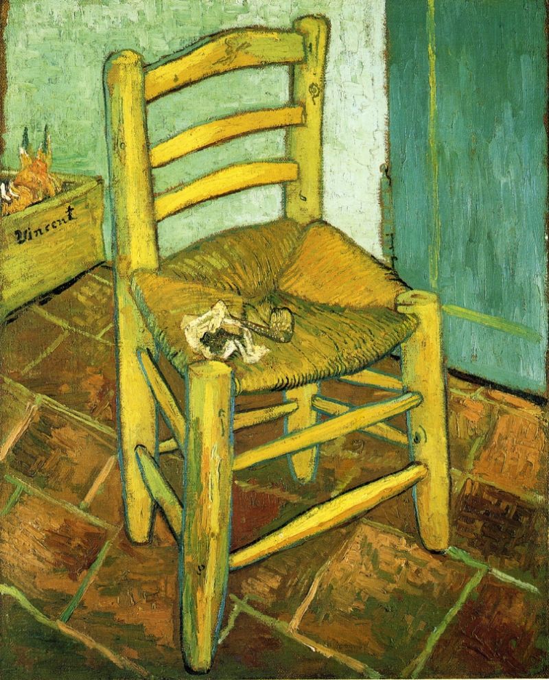 Vincent&#39;s Chair With Pipe