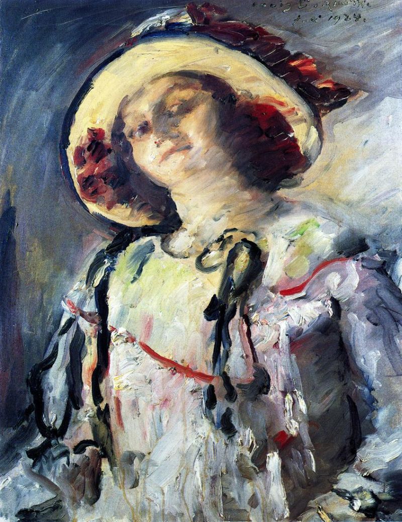 Wilhelmine in a Yellow Hat