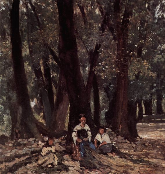 Farmer in a Forest