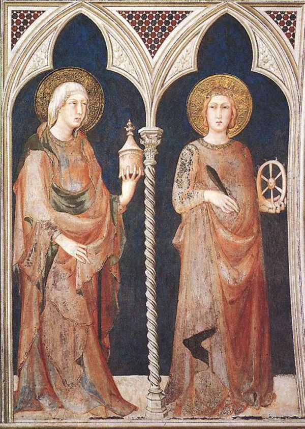 Saint Mary Magdalene and Saint Catherine of Alexandria