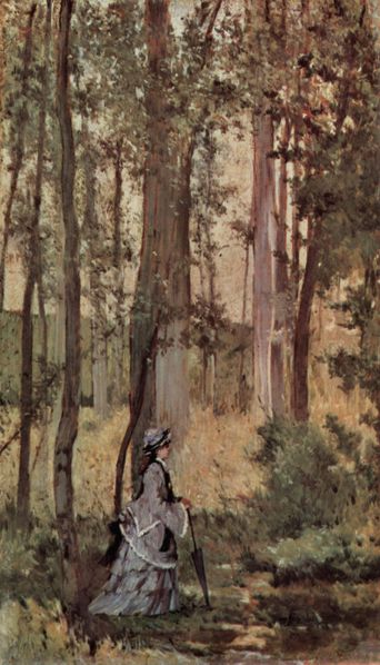 Woman in Forest