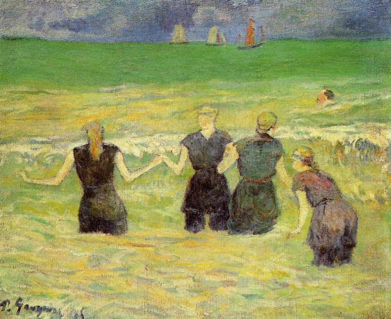 Women Bathing, Dieppe