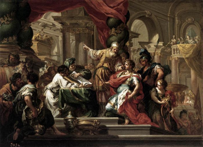 Alexander the Great in the Temple of Jerusalem