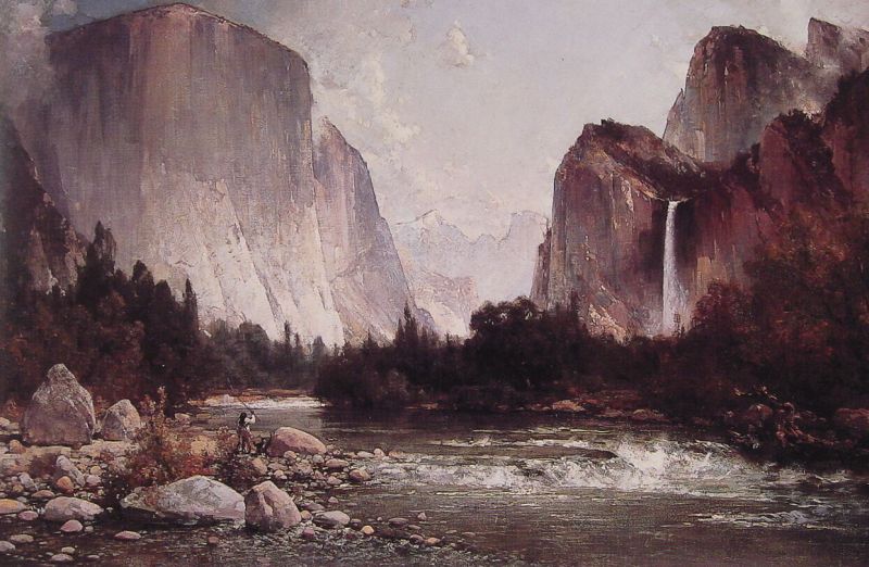 Fishing on the Merced River