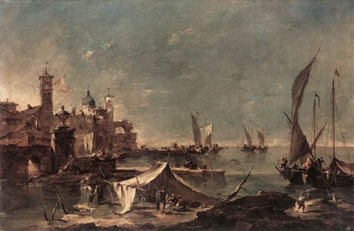 Landscape with a Fisherman&#39;s Tent
