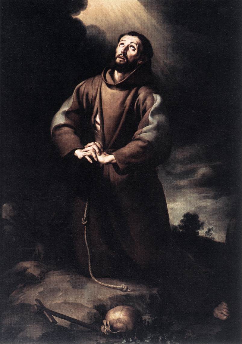 Saint Francis of Assisi at Prayer
