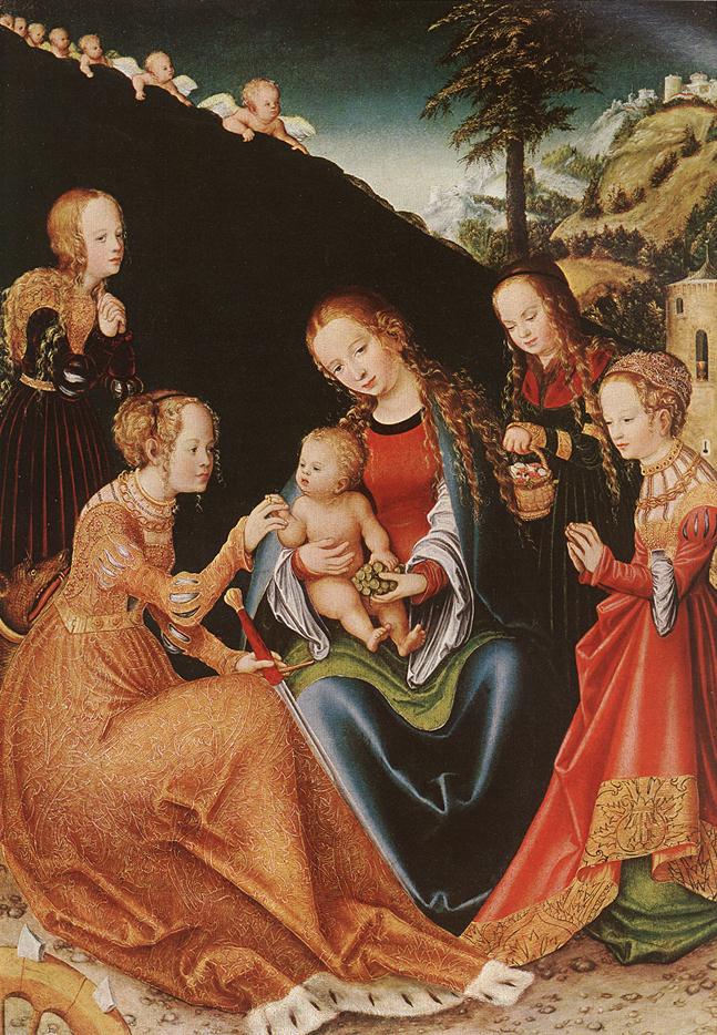 The Mystic Marriage of Saint Catherine