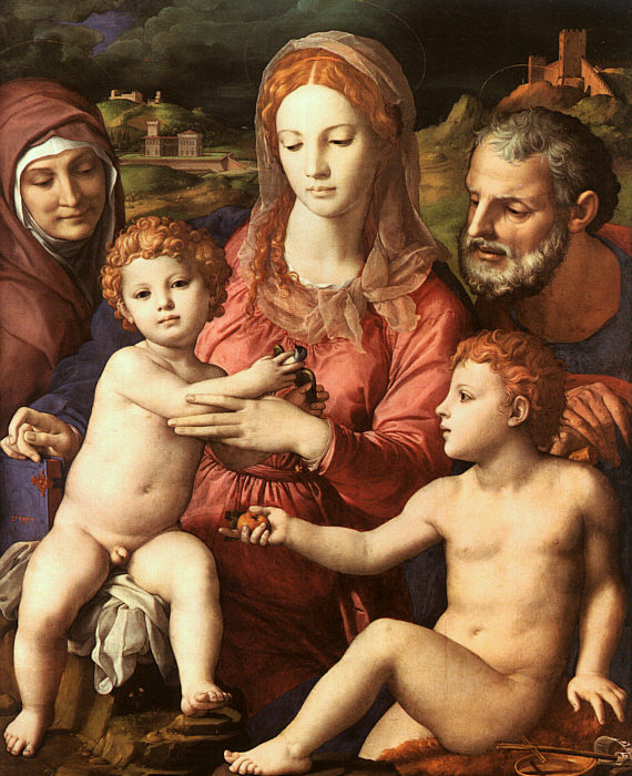 Holy Family with St. Anne and the Infant St. John