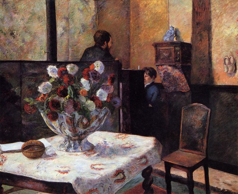 Interior of the Painter&#39;s House, rue Carcel