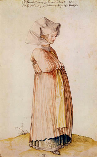 Nuremberg Woman in Church Clothes