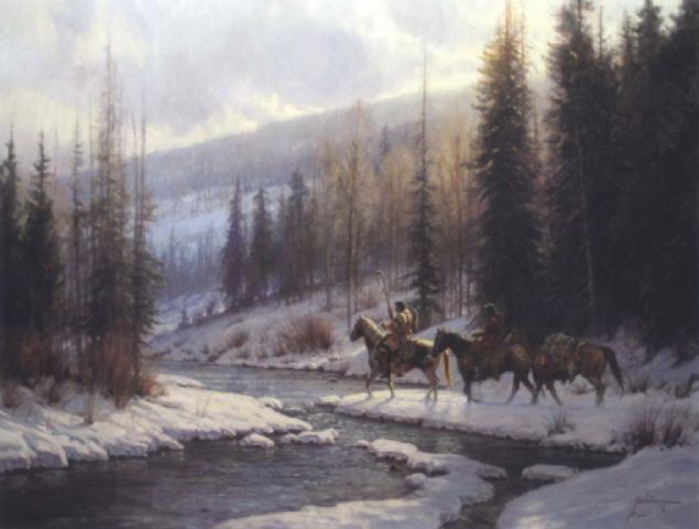 On A Winter Trail