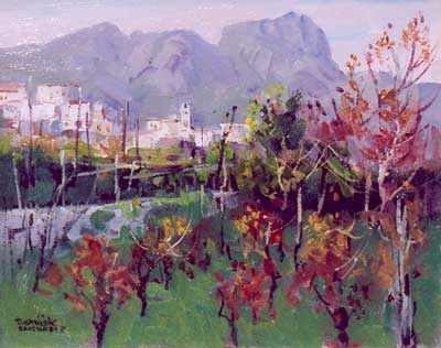 Autumn Grapevines, Ravello, Italy