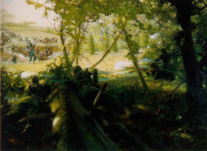 Berdan&#39;s Sharpshooters, 2nd Day At Gettysburg