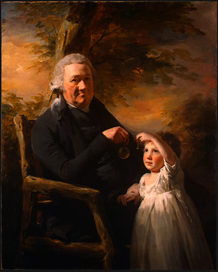 Portrait of John Tait and His Grandson