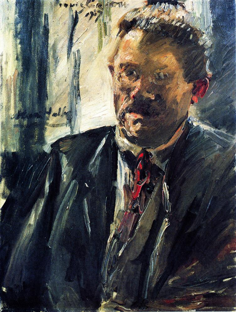 Portrait of Max Halbe