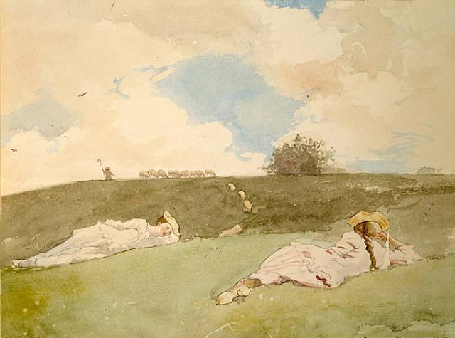 Shepherdesses Resting