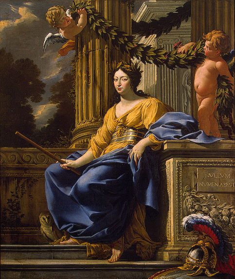 Allegorical Portrait of Anna of Austria as Minerva