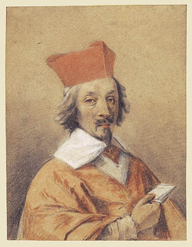 Portrait of Armand Jean du Plessis, Cardinal de Richelieu