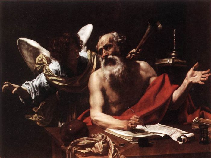 Saint Jerome And The Angel