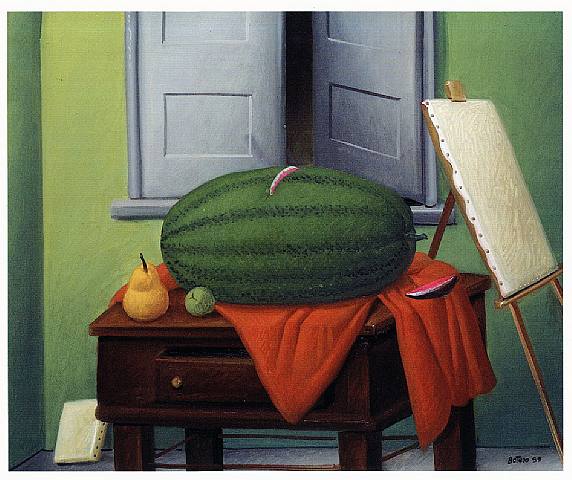 Still Life With Watermelon