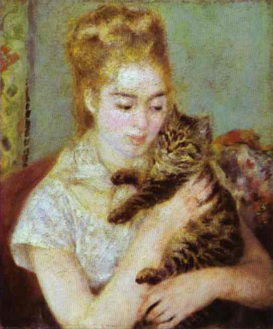 Woman With a Cat