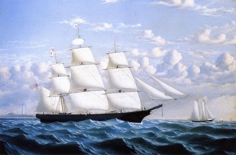 Clipper Ship &#39;Northern Light&#39; of Boston
