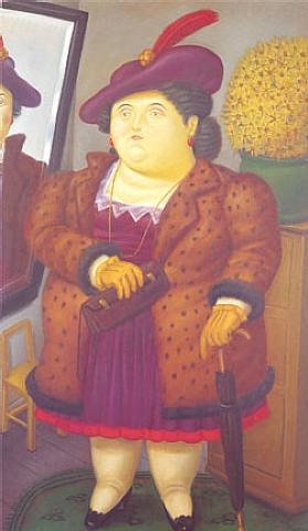 Mujer Con Abrigo de Piel
