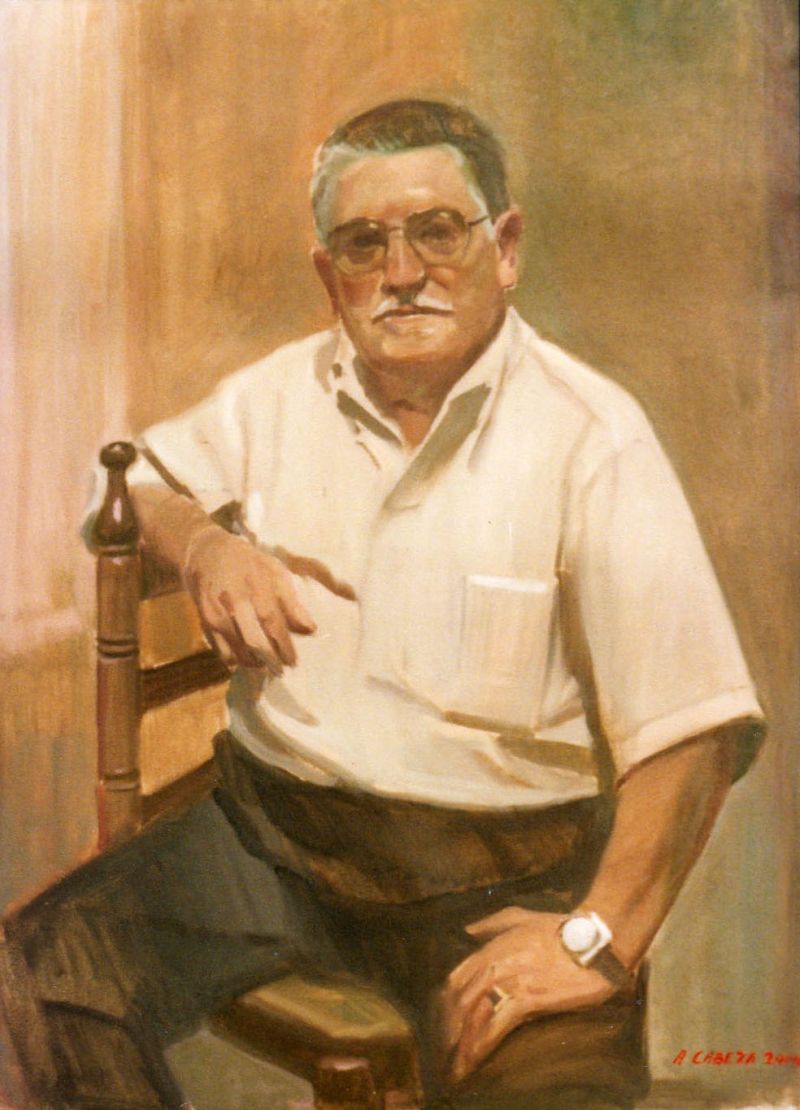 Portrait of Miguel Salvador