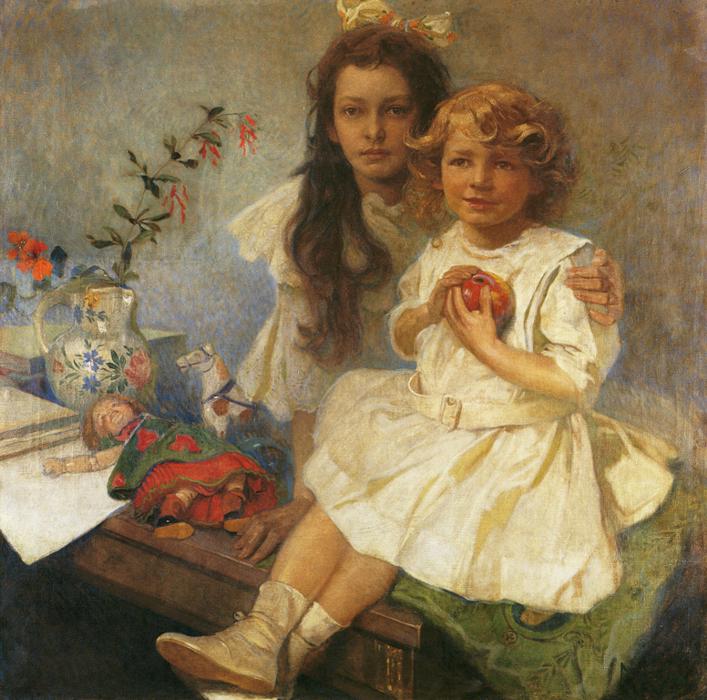 Jaroslava and Jiri, The Artist&#39;s Children