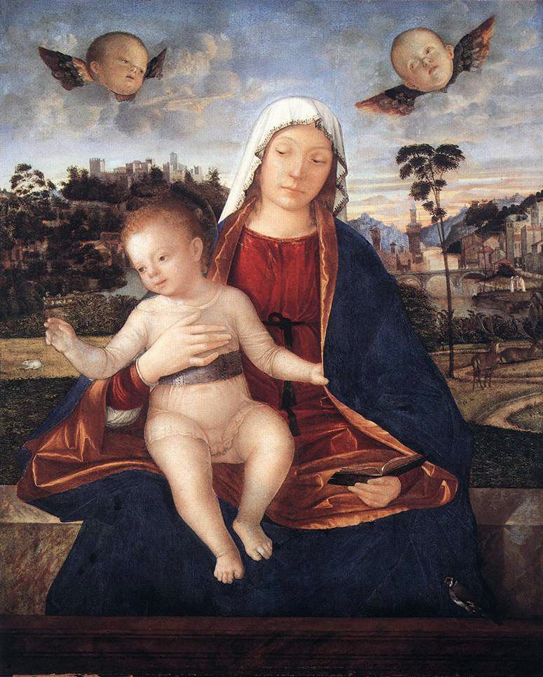 Madonna and Blessing Child