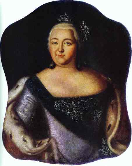 Portrait Of Empress Elizaveta Petrovna