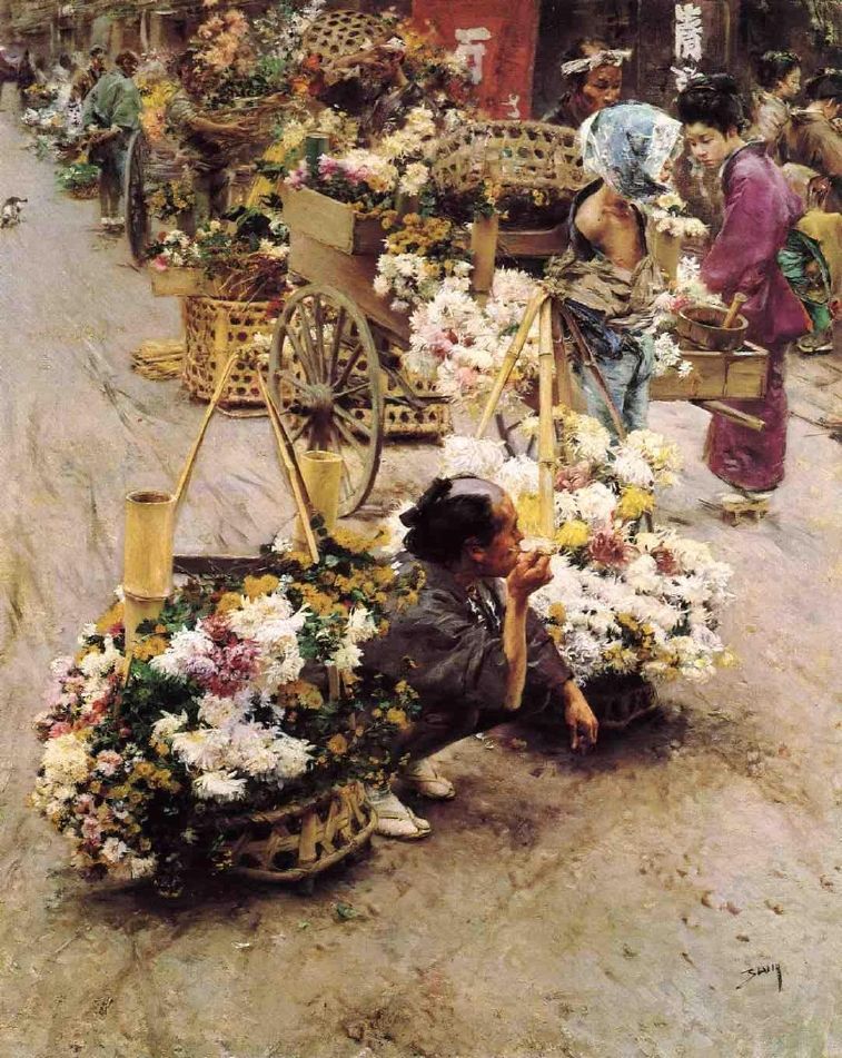 The Flower Market, Tokyo