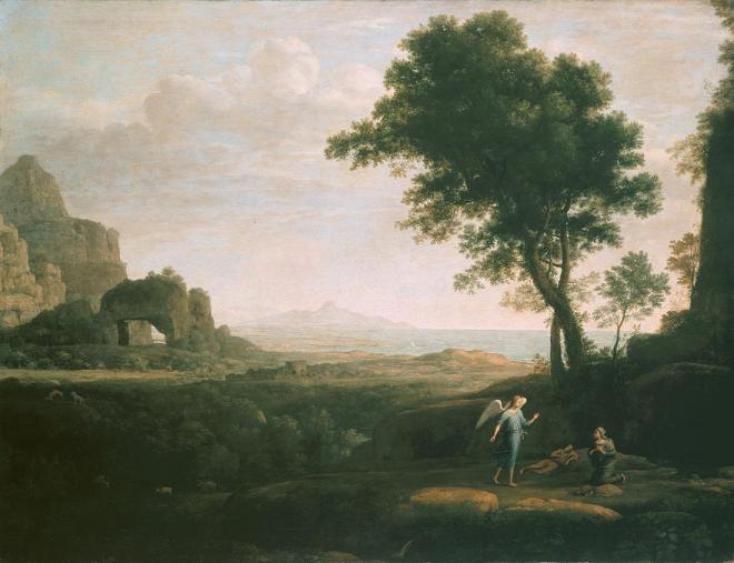 Hagar And Ishmael In The Desert