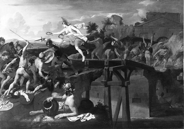 Horatius Cocles Defending The Bridge