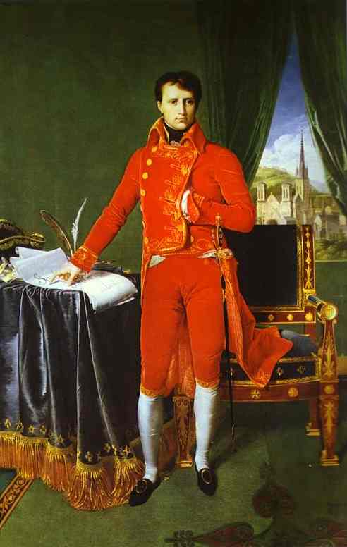 Portrait of Napoleon Bonaparte