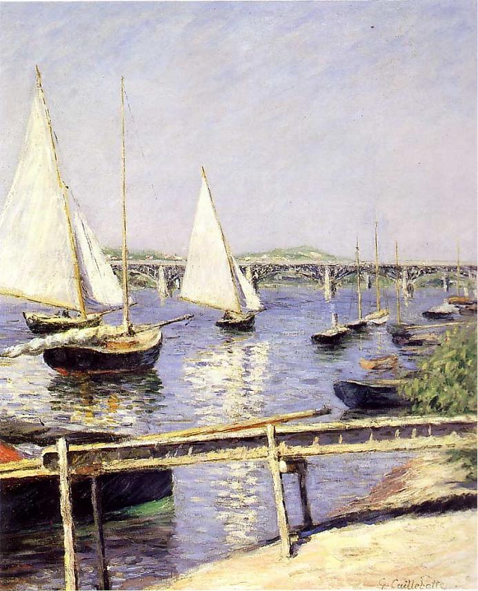 Sailboats in Argenteuil