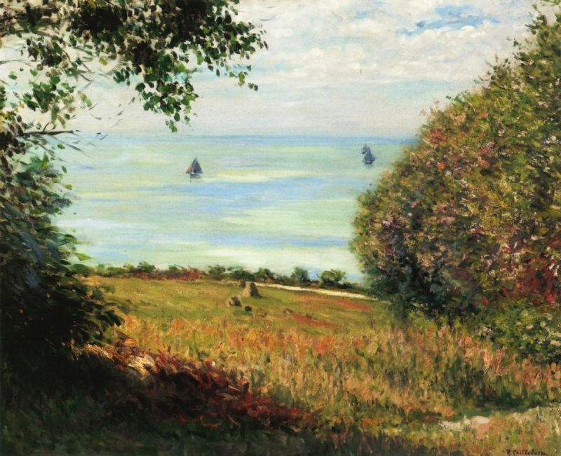 View of the Sea from Villerville