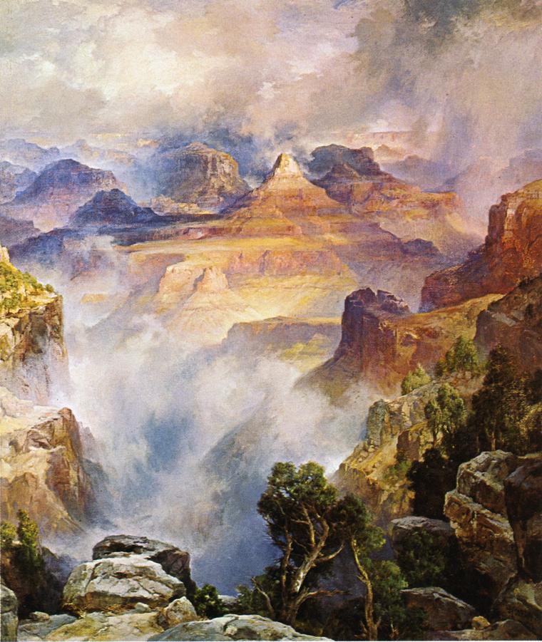 Canyon Mists Zoroaster Peak